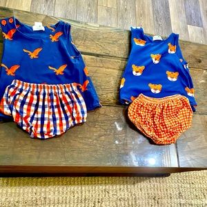 Excellent condition animal themed bloomer sets